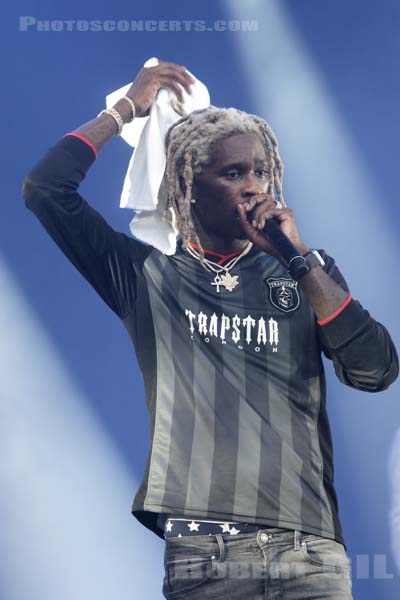 YOUNG THUG - 2015-08-29 - SAINT CLOUD - Domaine National - Scene de l'Industrie - 